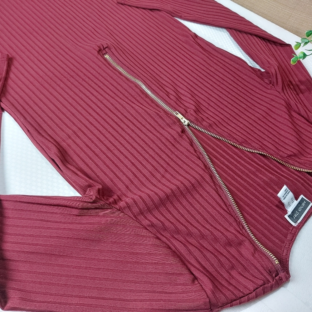Another Story Ribbed Curve fit Dress XL